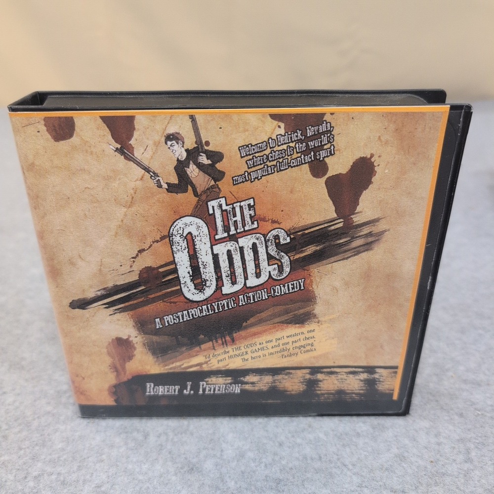 The Odds Robert J Peterson Audiobook 8 CD Unabridged Post-Apocalyptic Comedy VG+ - Picture 1 of 2
